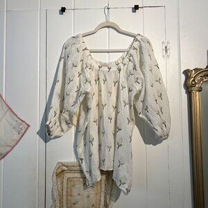 Lido Patterned Blouse